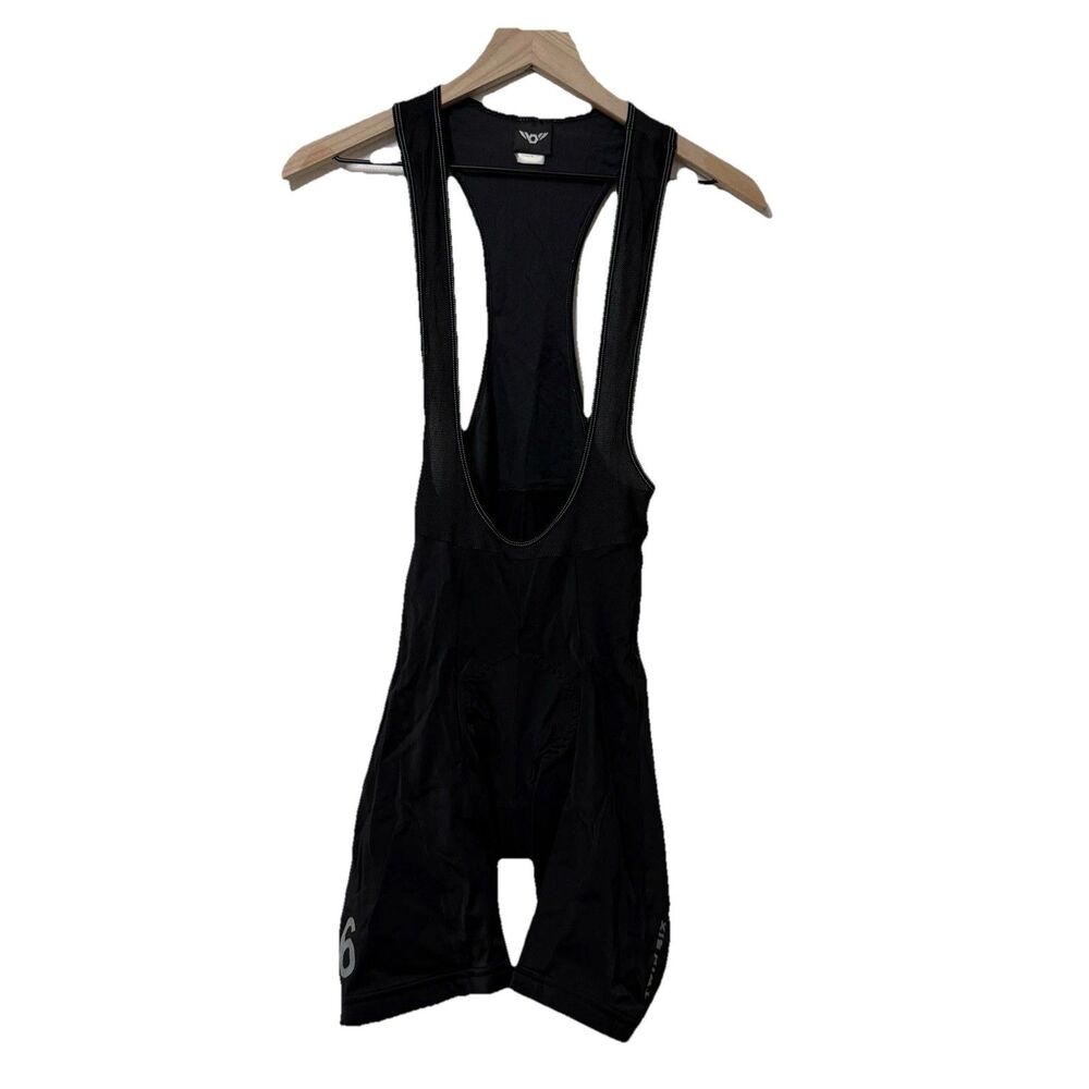 Twin Six Cycling Bib Shorts Torino Black White Performance Medium